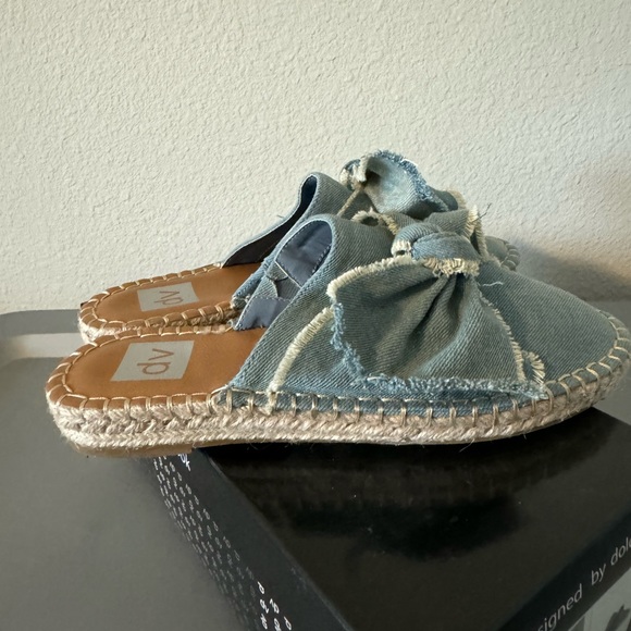 Designed by Dolce Vita Denim Espadrilles Size 7.5 - Picture 5 of 8
